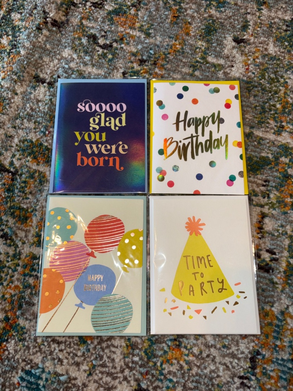 🆕Papyrus Birthday Greeting Card Bundle, 10 Cards - Picture 3 of 8
